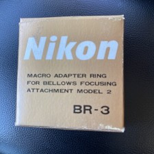 Original Nikon BR-2 Mount Ring for 52mm Thread Lenses Micro Macro Adapter