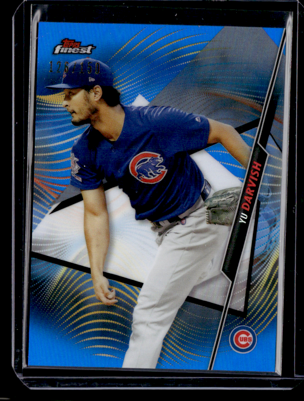 2020 Finest #52 Yu Darvish Blue Refractor SN150 | eBay