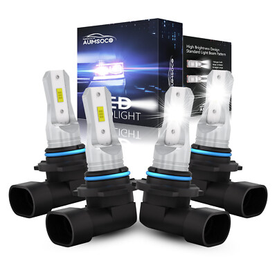 9005 9006 For Chevy C10 C/K 1500 Tahoe Silverado 1994-1998 LED Headlight Hi-Low