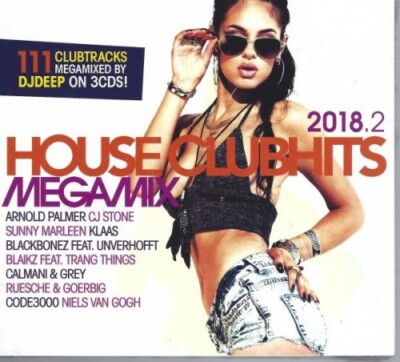 House Clubhits - Megamix 2018.2 - Various - Digipack - 3 CD - Neu / OVP
