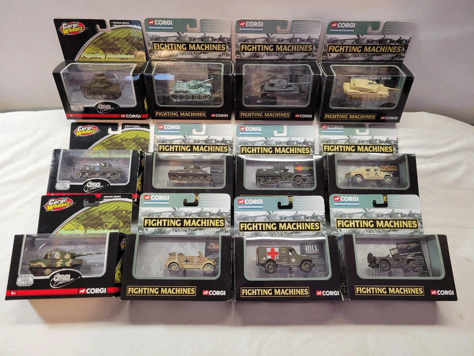 Corgi Fighting Vehicles Military 1:80 Scale Diecast You Pick & Choose New in Box - Image 4 of 4