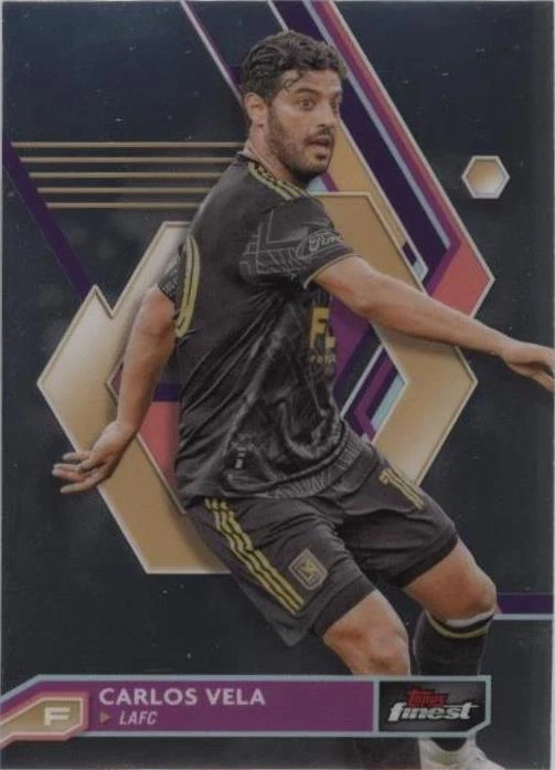 2023 Topps Finest MLS Carlos Vela #10