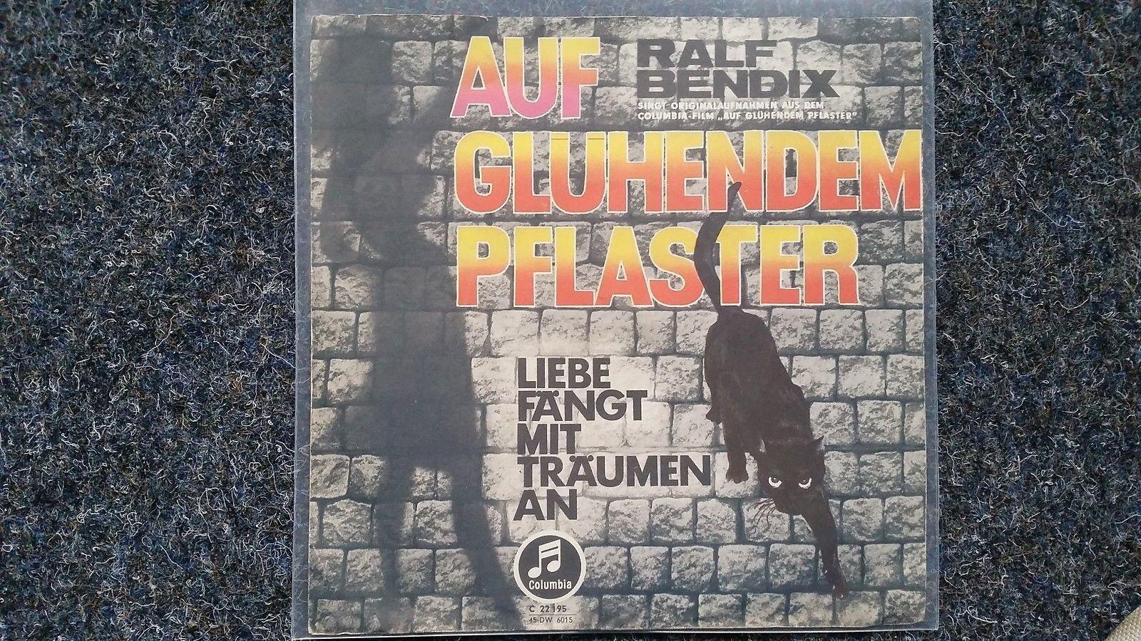 7"" Single Vinyl Ralf Bendix - Auf glühendem Pflaster