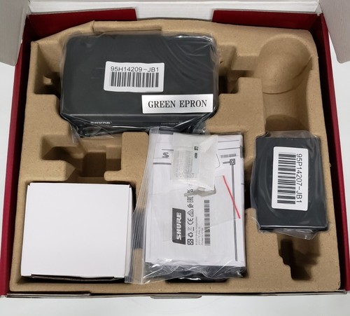 SHURE SVX14 PGA31 Wireless Set Headworn Microphone Included System Black - Picture 2 of 14