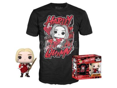 Pop & Tee Figur Set Dc Comics Suicide Squad Harley Quinn Funko