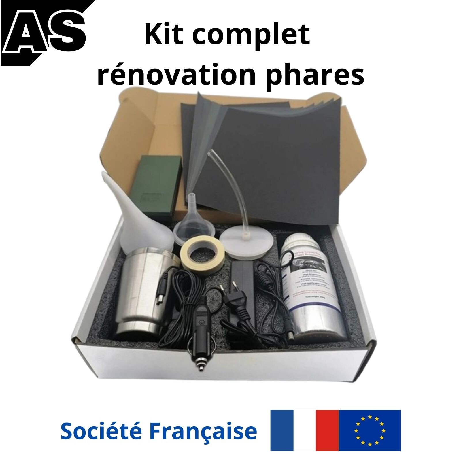 Kit rénovation phares voiture pour restaurer la clarté des optiques avant les trajets de nuit