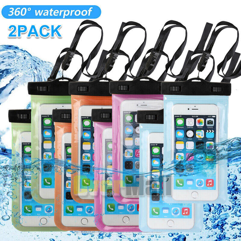 Funda Impermeable Celular de Agua Telefonos 2-Pack |