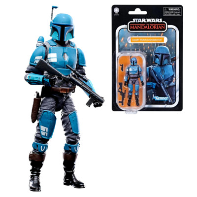 2022 Star Wars Vintage VC219 MANDALORIAN DEATH WATCH 3.75