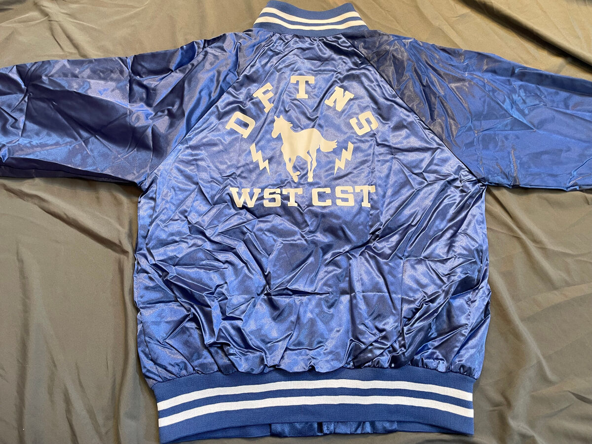 Deftones West Coast Med Satin Bomber Jacket New Official Deftones West Coast Med Satin Bomber Jacket New Official
