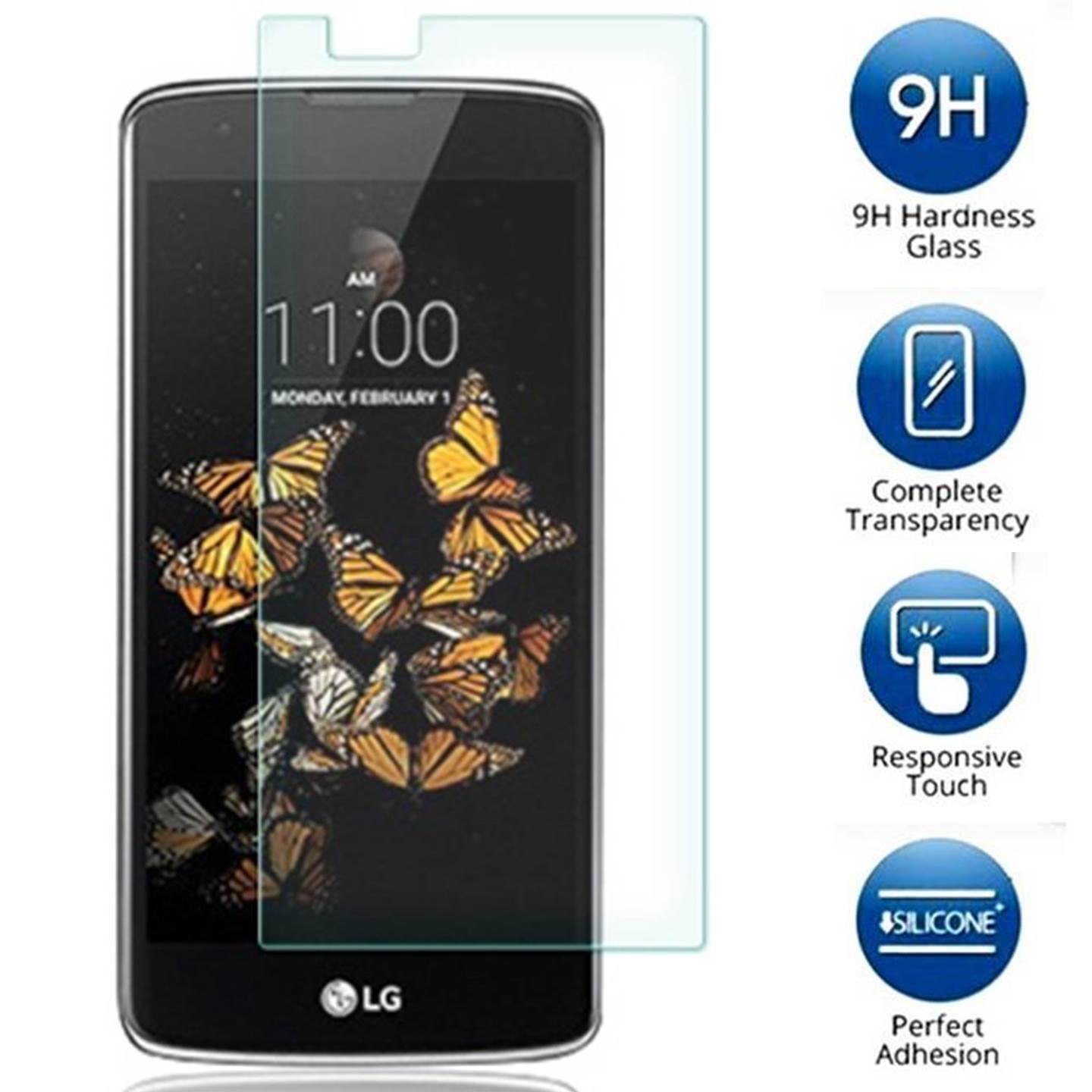 For LG K8V / K8 V (Verizon) - Tempered Glass Screen Protector Guard