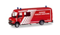 "Herpa 093545 Mercedes Benz Vario Lang Gw \" Feuerwehr Atemschutzt 1:87 Neu Ovp"