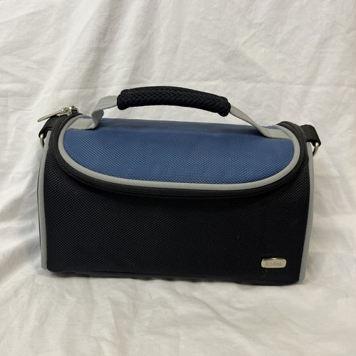 Kodak Cobalt Blue Camera Bag Carry Case w/Internal Divider Insert
