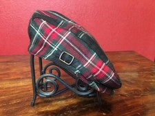Janie and Jack hat plaid tartan train EUC 3 6 12 18 24 2T 3T 4T choice