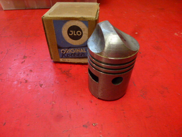 Piston JLO 115 diamètre 52 mm d'origine NOS FM pour moteur thermique ancien