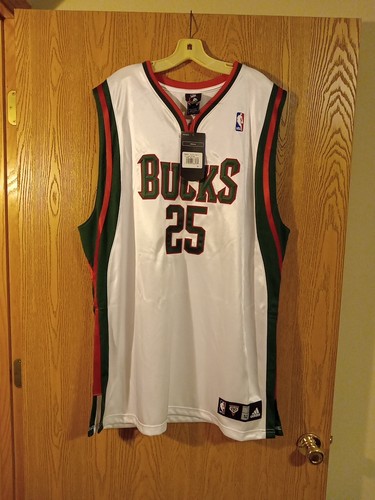 Mo Williams #25 Milwaukee Bucks Sewn Adidas Jersey Size 52 NWT