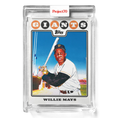 Topps Project 70 Card 670 - WIllie Mays by Matt McCormick
