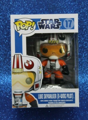 FUNKO POP STAR WARS #17 LUKE SKYWALKER (X-WING PILOT) VINYL FIGURE