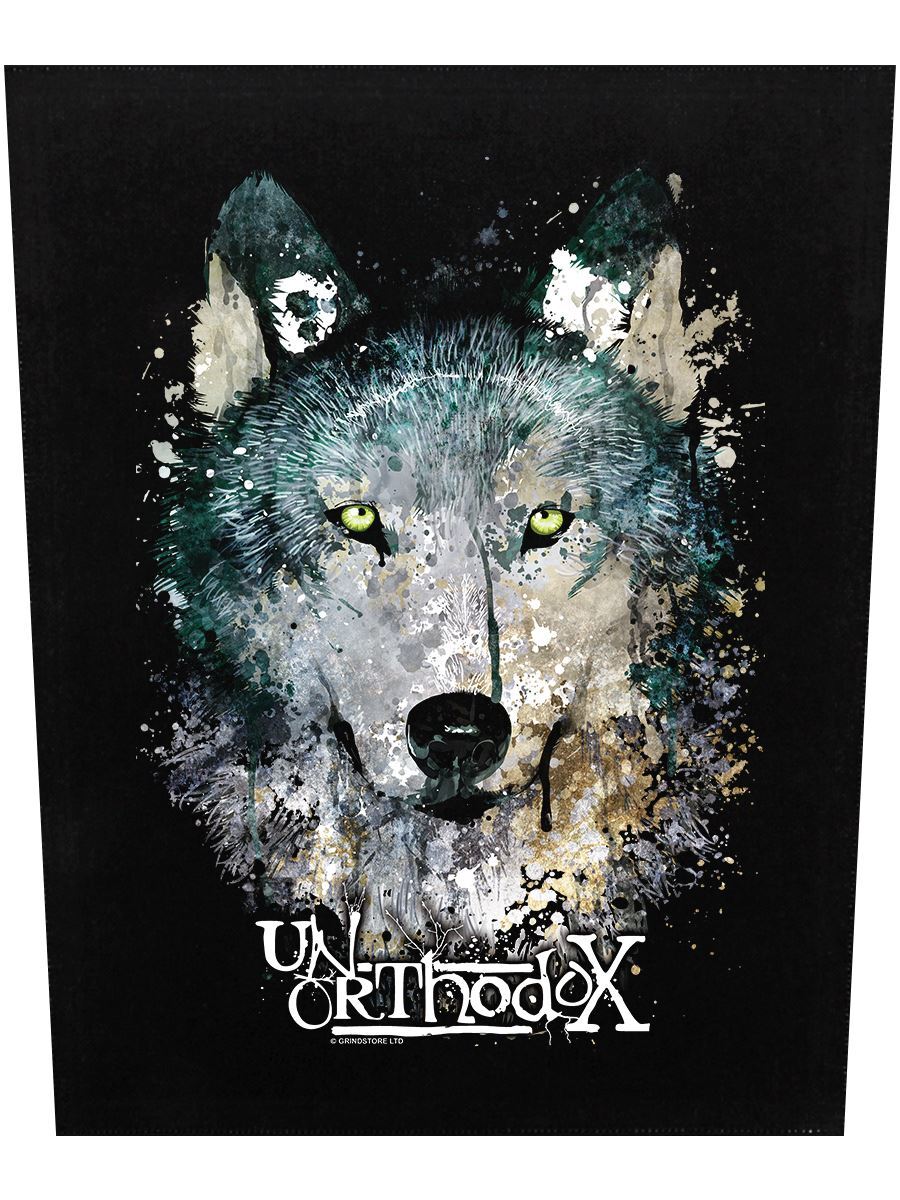 Unorthodox Collective Patch Alpha Backpatch Black 29.5x36cm