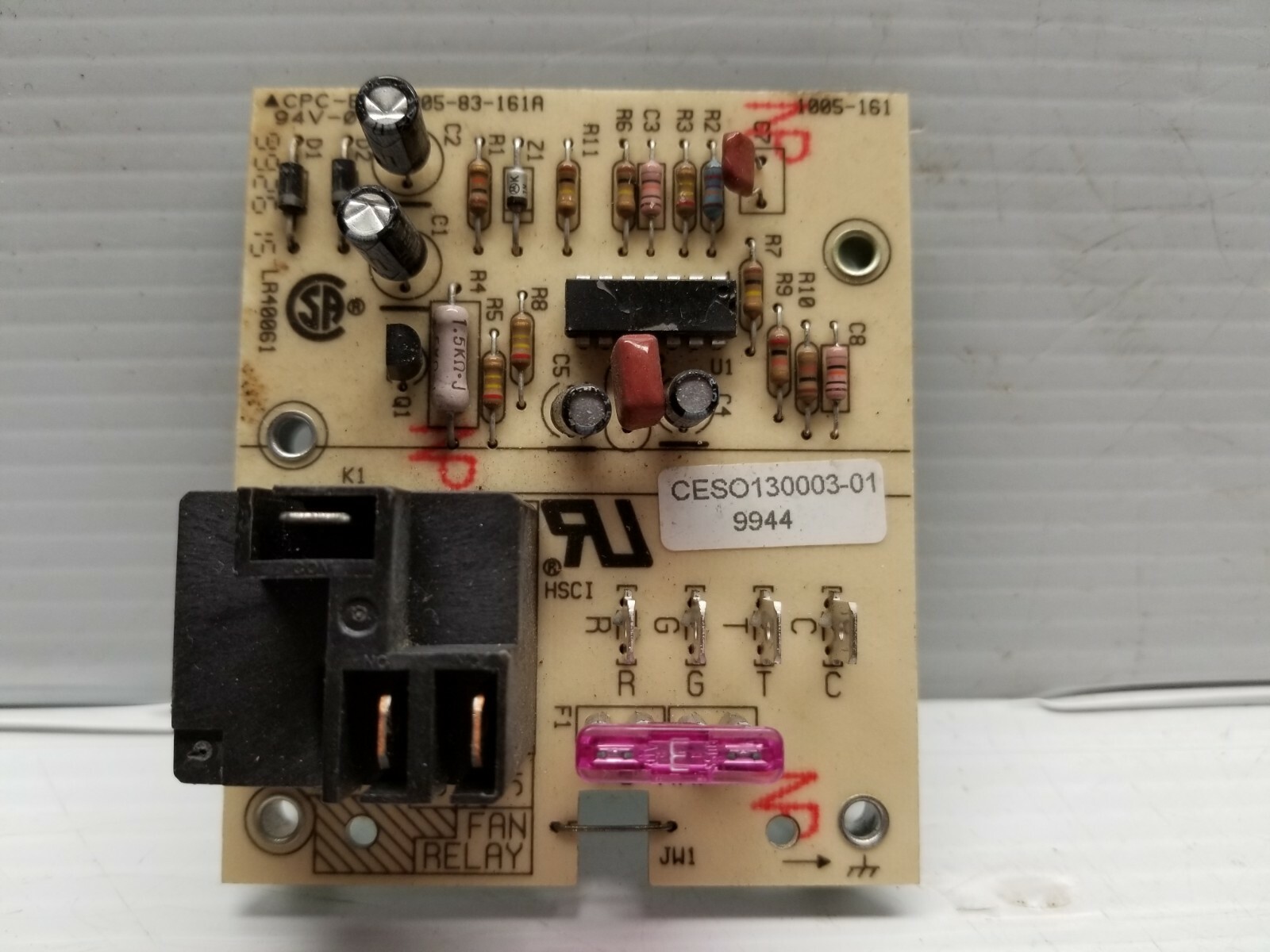 Carrier, Heil etc. Blower Fan Relay control Board, CESO1300001 eBay