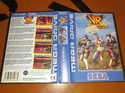 ## SEGA Mega Drive - VR Troopers (Power Rangers) - TOP / MD Spiel ##