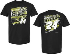 William Byron 24 NASCAR 2024 Raptor Racing Draft 2 Sided T-Shirt