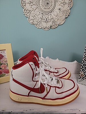 Size Mens- Nike Air Force High '07 LV8 Sail 2016 Nice! 806403-101 