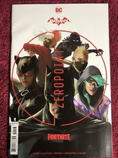 BATMAN FORTNITE ZERO POINT (2021 DC) #1 3rd Print Variant Code