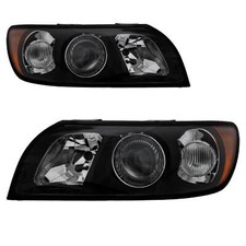 Scheinwerfer Set für Volvo S40 V40 Typ M Bj. 04-07 schwarz H7+HB3