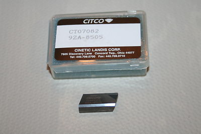 CITCO Cinetic Landis 9ZA-8505 PCD Diamond Insert CT07082 / CTO7082  * NEW *