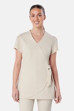 La Beeby Gisele Faux Wrapover Tunic Beauty Salon Spa Massage Workwear Uniform