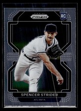 2022 Panini Prizm #240 Spencer Strider Rookie Atlanta Braves