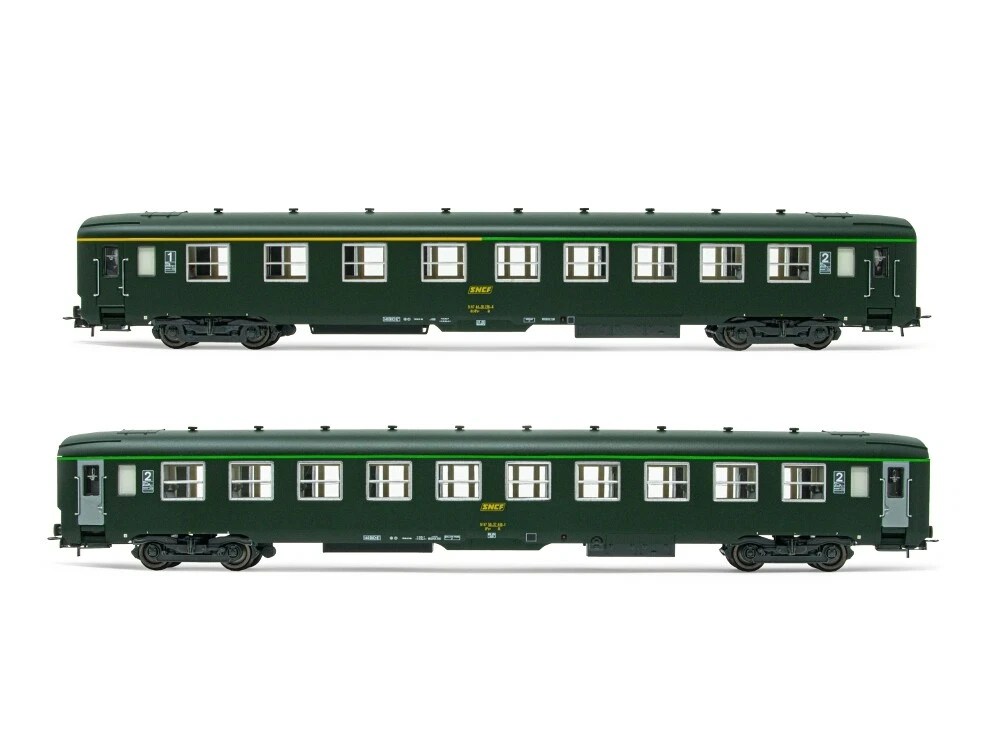 Jouef 526200 Lot de 2 Voitures DEV AO 2 Classe B10 1/87 HO