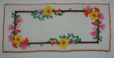 Handmade Beaded Doily