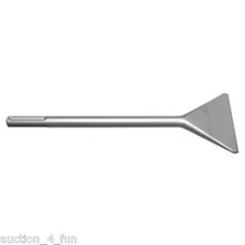 Champion MC12-45 12" x 4-1/2" Wide Jumbo Straight Chisel Tool for SDS Max Shank