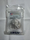 2019 $1 Silver American Eagle First Strike PCGS MS70 - Flag Label