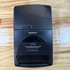 Sony Cassette Corder Portable Tape Recorder Player TCM-929 No Powercord Tested