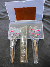 FAIGEO Stainless Steel Pet Hair Cutting & Thi...