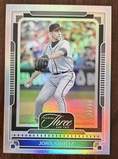 2025 Panini Three and Two - John Smoltz, John Smoltz #111 Holo Silver /49