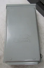 👀MIDWEST 100 AMP DISCONNECT SWITCH 120/240 VAC TYPE 3R U610F