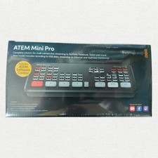 Blackmagic ATEM Mini Pro Design Video Assist Live Production Switcher Streaming