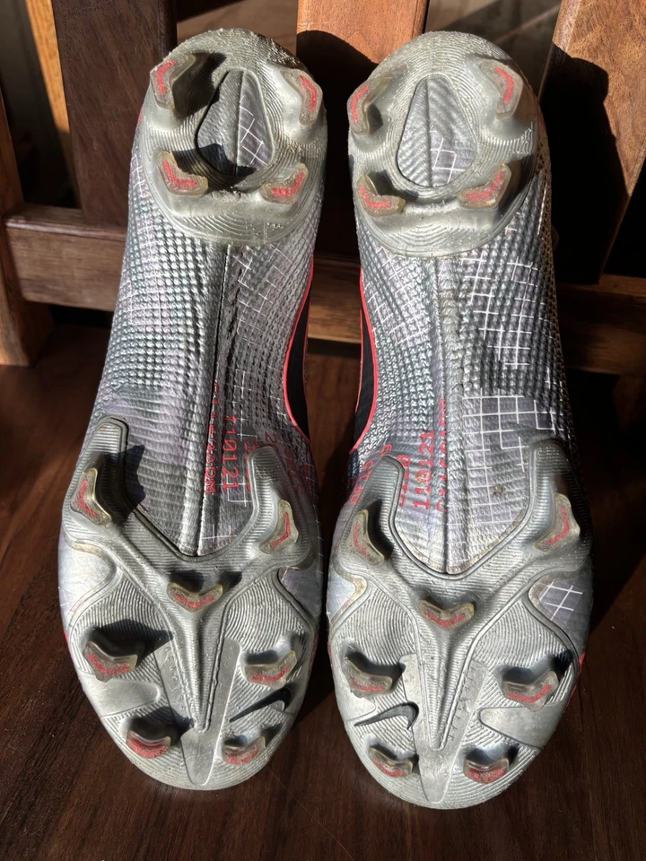 Botines de fútbol para hombre Nike Superfly 7 Elite FG AQ4174-906 gris metálico talla 9 Foto 3 de 4