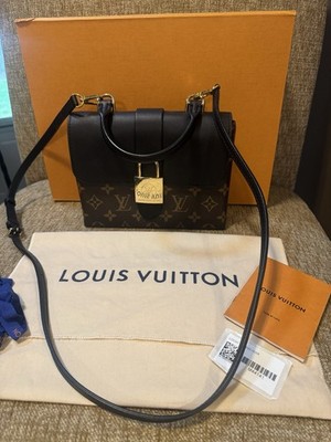   Authentic LV Louis Vuitton Locky BB Noir Crossbody Hand Shoulder Bag Purse  