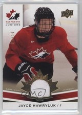2014 Upper Deck Team Canada Juniors Jerseys Gold 1/10 Jayce Hawryluk #172 1o3