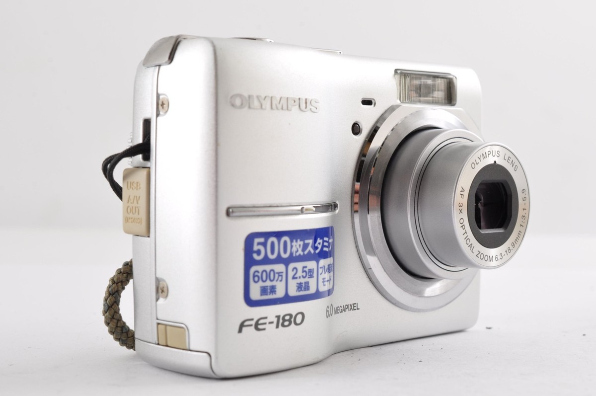 超美品 OLYMPUS FE-180 OLYMPUS FE-180 Silver 6.0 MP Digital Camera - Newegg.com