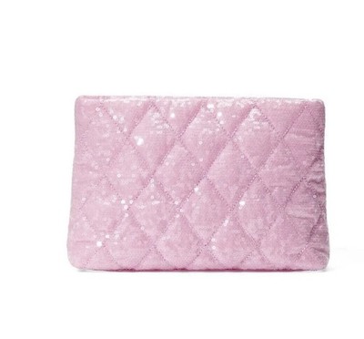 VICTORIA S SECRET Sequin Cosmetic Clutch