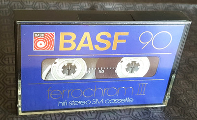  MEGA-RAR  _# BASF Hi-Fi FERROCHROM III C-90 SM, TYPE III/Germany/TOP ZUSTAND!!