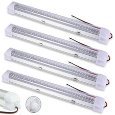 4Pcs 12V 108LED RV Ceiling Dome Light LED Interior Lighting for Trailer Camper