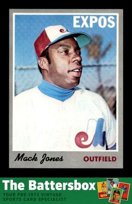 1970 Topps #38 Mack Jones   NM/NM+ X3750076
