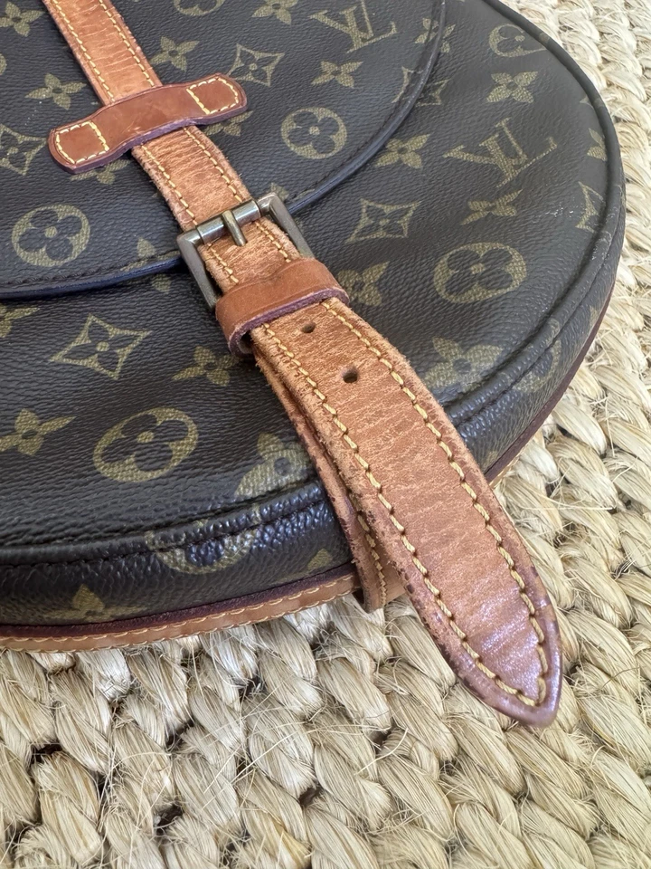 Bandolera Louis Vuitton Chantilly GM Monograma Verificada WGACA, Correa Necesita Reparación Foto 3 de 4
