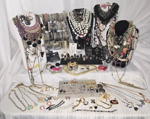 Vintage/Modern All Wear Or Resale Costume Jewelry Lot Weighing 12lbs. 1 0z
